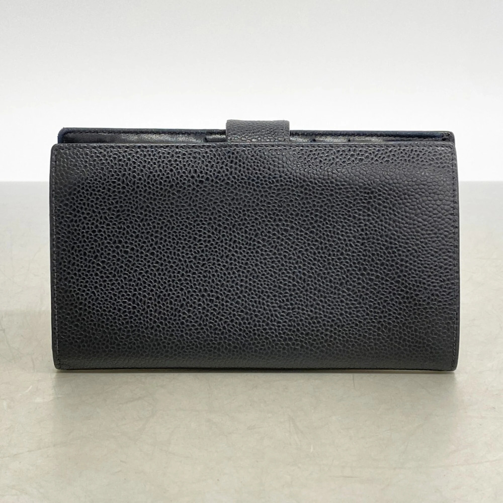 CHANEL Authentic Black Caviar Leather Wallet - Picture 7 of 8